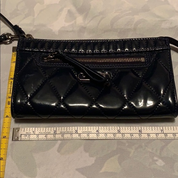 Coach Vintage Navy Patent Leather Wallet - Picture 5 of 5